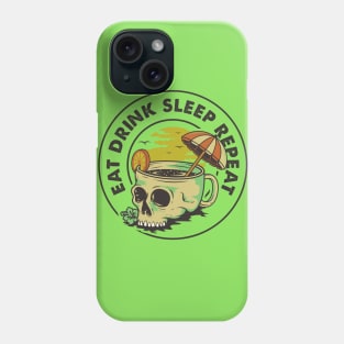 vacation routine Phone Case