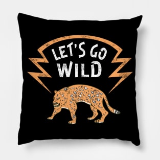 Wildlife Jaguar Wild Animal Lover Pillow