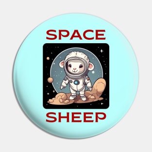 Space Sheep | Spaceship Pun Pin