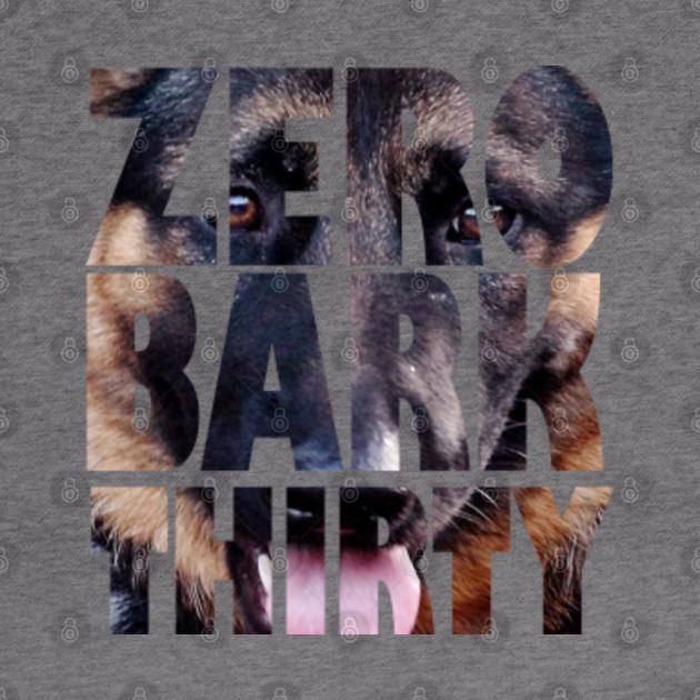 Zero Bark Thirty Belgian Malinois Military Dog Unit K 9 Zero