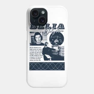 Delia Derbyshire /\/\/\/ Fan Artwork Phone Case