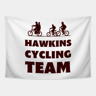 Hawkins Cycling Team IV - White - Funny Tapestry