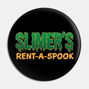 Slimer's Rent-A-Spook - Brand Pin