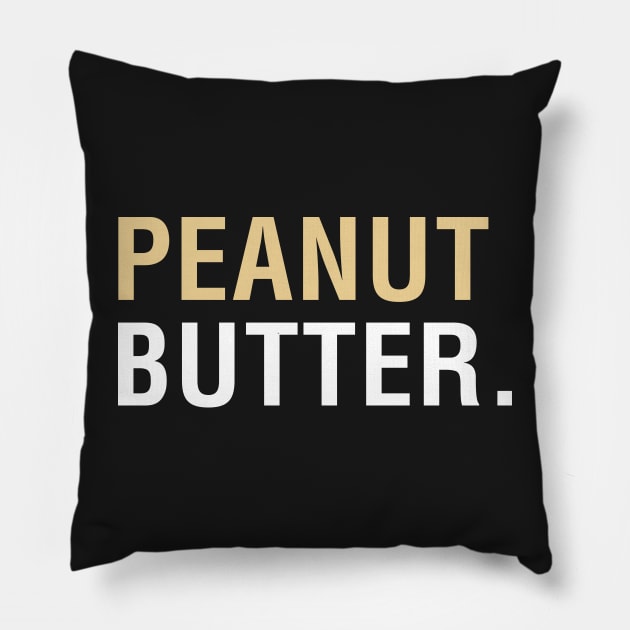 Peanut Butter Pillow by CityNoir