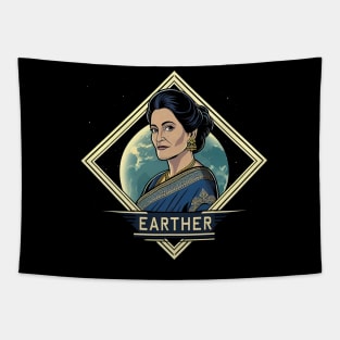 Earther Politician - Sci-Fi Tapestry