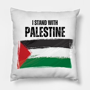 I stand with Palestine Pillow