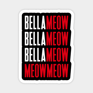 Bella Meow Black Magnet