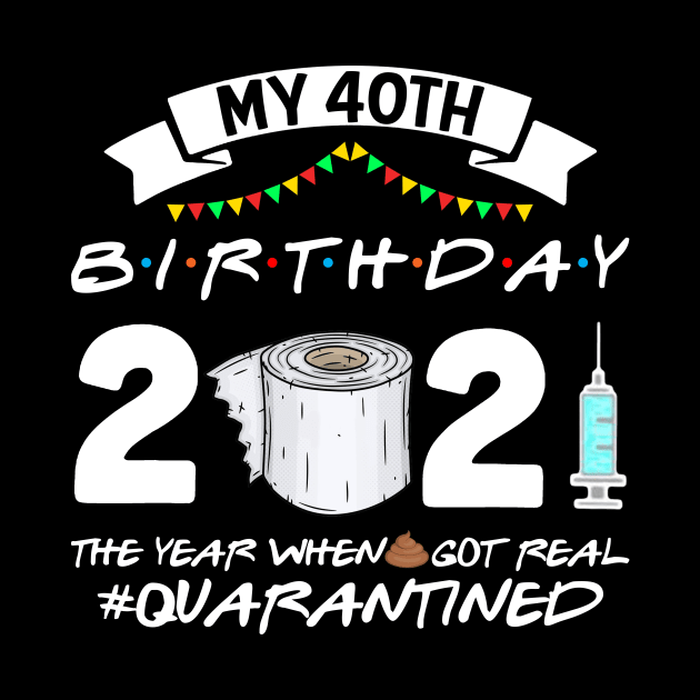 My 40th Birthday 2021 The Year When Sht Got Real Quarantine by Phylis Lynn Spencer