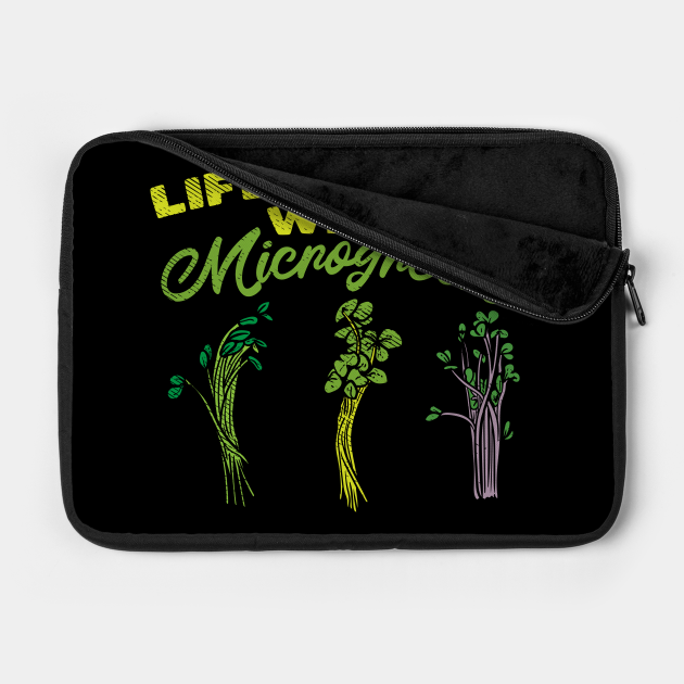 Microgreens Sprouts Microgreens Laptop Case Teepublic