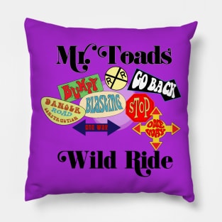 Bring Back The Wild Ride Pillow