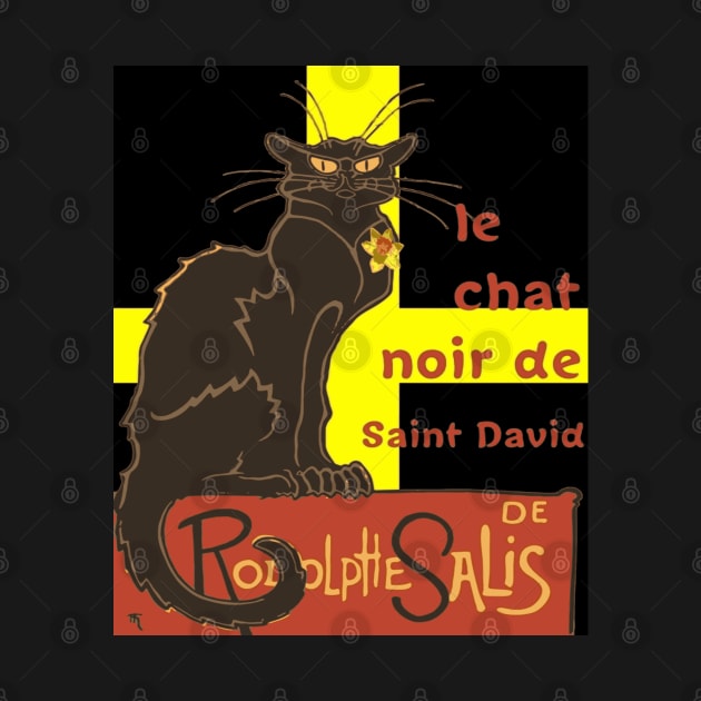 Le Chat Noir De Saint David De Rodolphe Salis by taiche