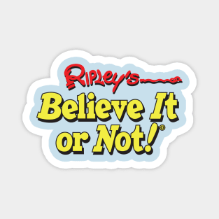 Ripley's Believe It Or Not Magnet