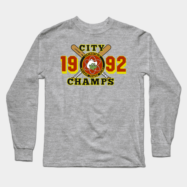 simpsons softball shirt