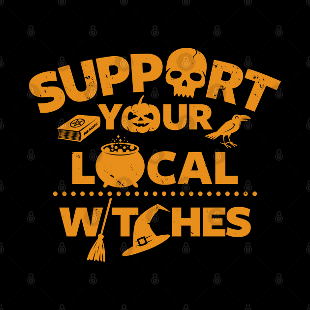 Funny Original Witch Wicca Spooky Halloween Witches Slogan by BoggsNicolas