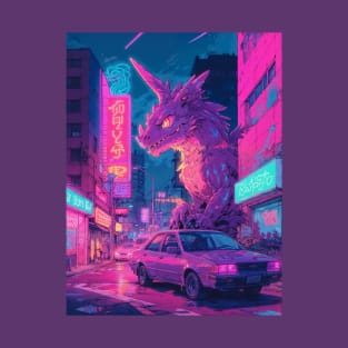 Retrowave Dragon T-Shirt