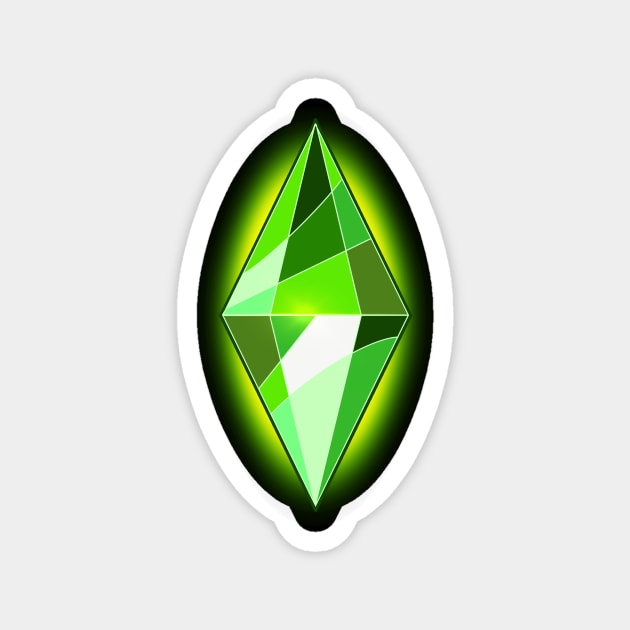 Check Your Plumbob Magnet by AlteredWalters