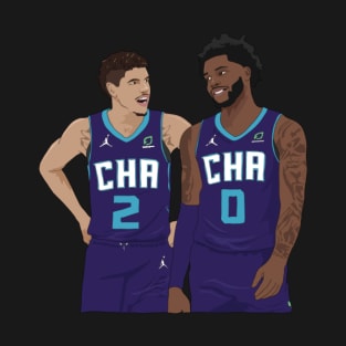 Lamelo Ball x Miles Bridges Charlotte Hornets T-Shirt