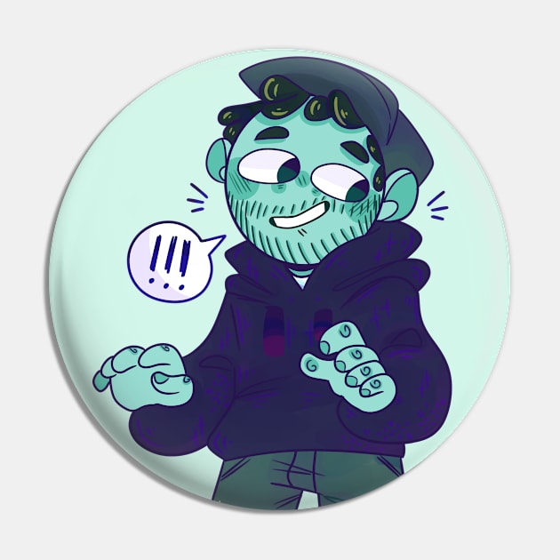 A Small Ryan Magee (Supermega) Pin by saltycactus