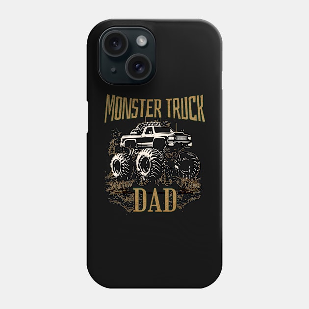 Monster Truck Dad Phone Case by Carantined Chao$