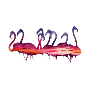 Flamingo sunset T-Shirt