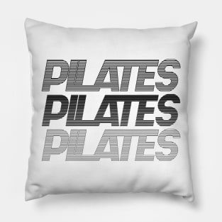 Pilates Addict - Pilates Lover - Pilates Typography Pillow