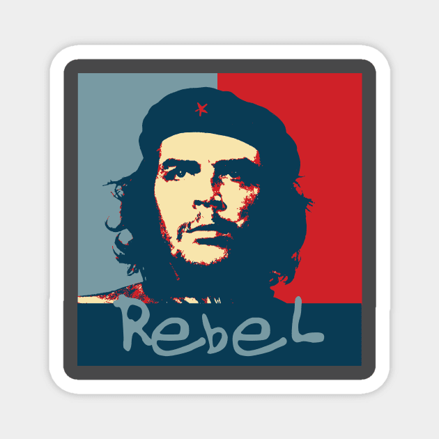 Che Rebel Magnet by DavidLoblaw