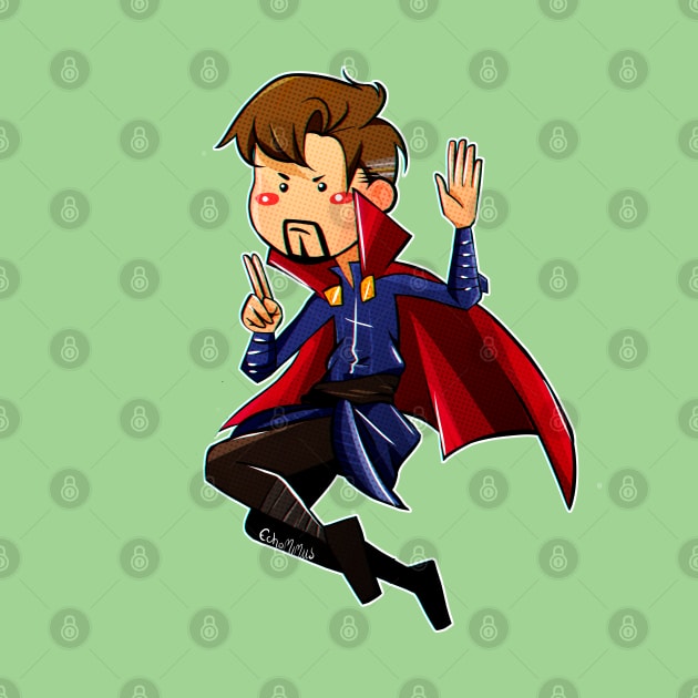 Tiny Dr Strange by Echomimus