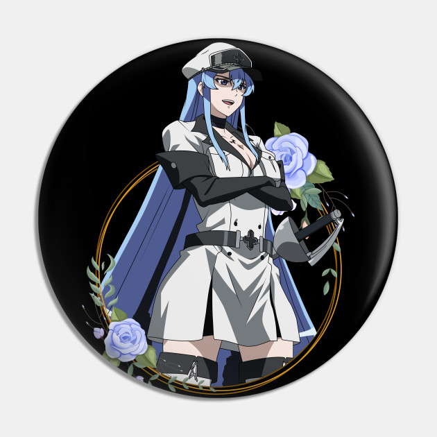 Esdeath Embroidery Design File, Akame ga Kill Anime Embroide