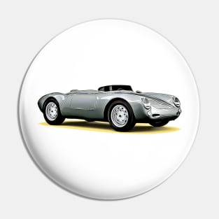 550 Spyder Cartoon Pin