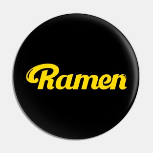 BTS Butter Ramen Black Pin