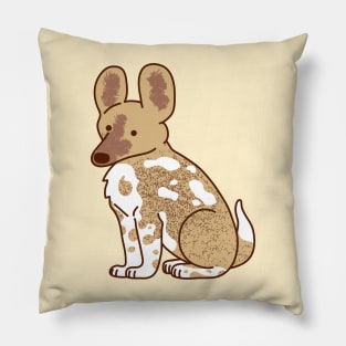 African Wild Dog Pillow