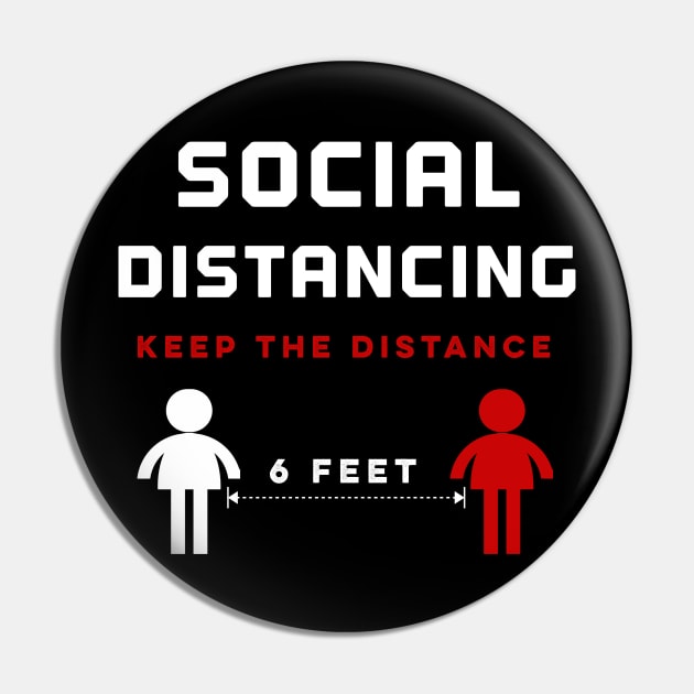 Social distancing keep the distance 6 feets Pin by Hloosh