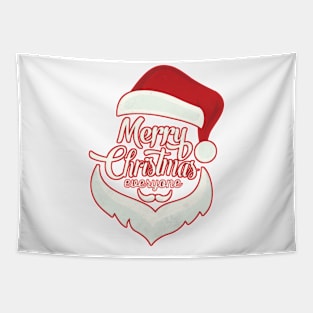 Merry Christmas Design Tapestry