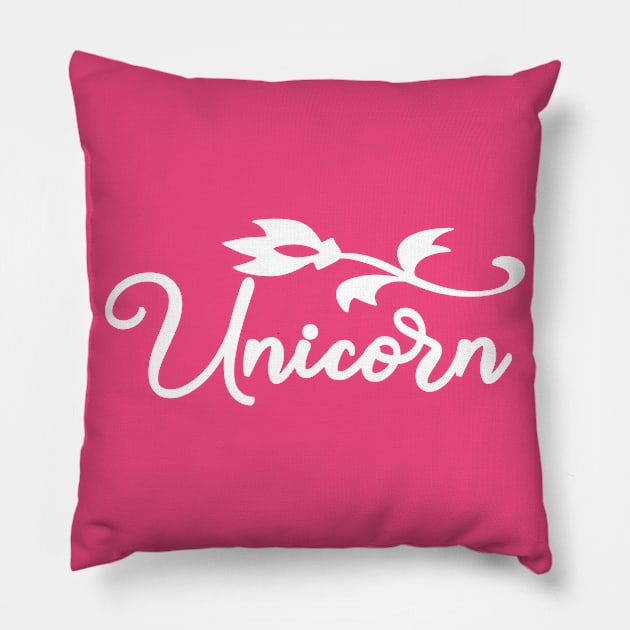 Unicorns Pillow by Shop Ovov