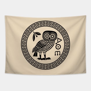 Greek Mythology | Owl of Athena Tapestry