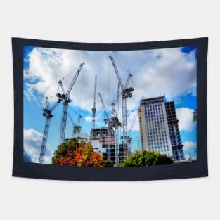 Construction Day Tapestry