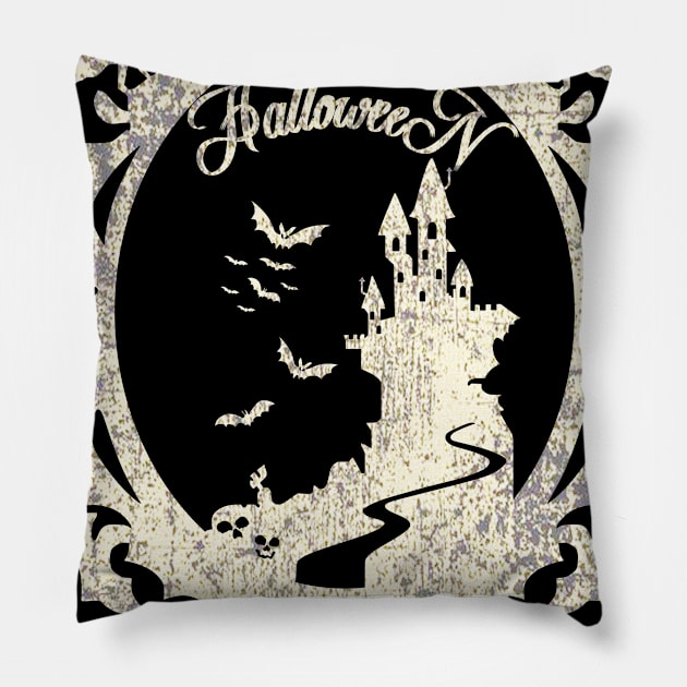 Happy Halloween Pillow by pilipsjanuariusDesign