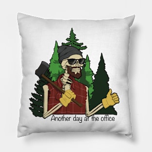 Lumberjack Bones Pillow
