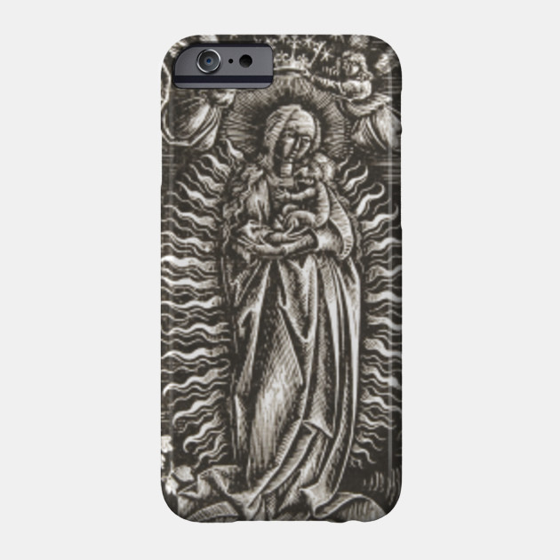 Albrecht Durer Fantasy Drawing Mary Mother Motherhood Christian Mom Phone Case Teepublic