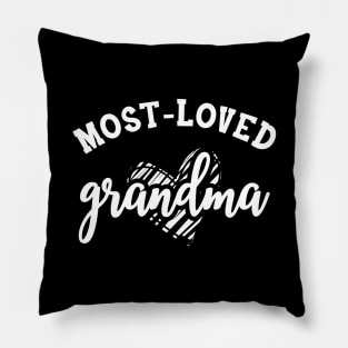 Grandma - Most loved grandma Pillow