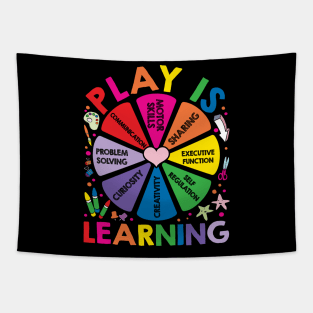 Play is Learning Tapestry