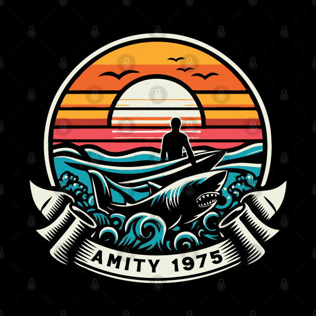 Amity 1975 Retro Fan Art by Trendsdk