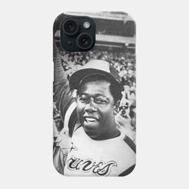 hank aaron Phone Case by Tamie