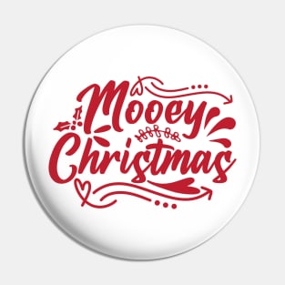 Mooey Christmas Pin