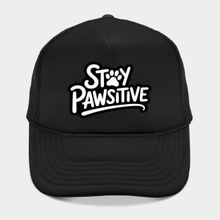 Positive Vibes Only Cat Hat