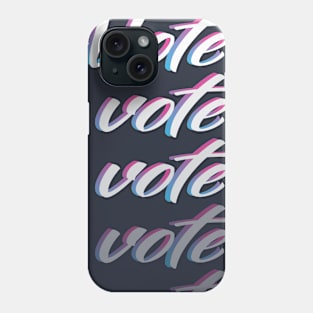 Colorful Vote Phone Case