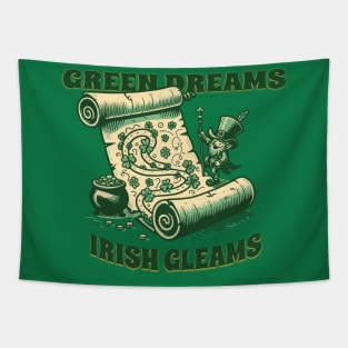 GREEN DREAMS IRISH GLEAMS Tapestry