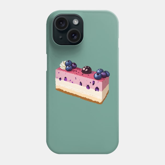 Blue RoseBerry Mousse Phone Case by SmoonKape