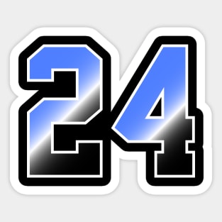 Number 24 Stickers for Sale