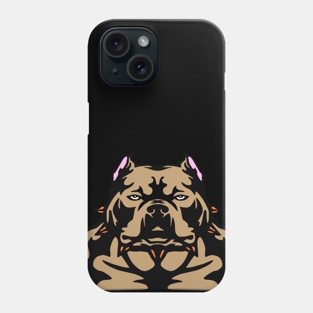 bully dog Phone Case by KNAYA